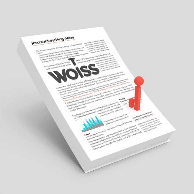 3D model, text, data, clean journalistic illustration, curious and analytical feel