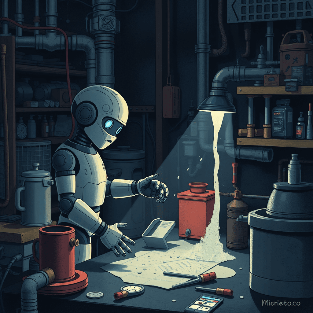 Humans Deploy AI Plumbers