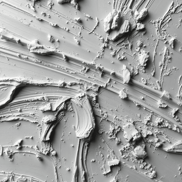 paint texture, 3D model, brush strokes, chaotic mess, clean editorial illustration with digital decay, smooth gradients