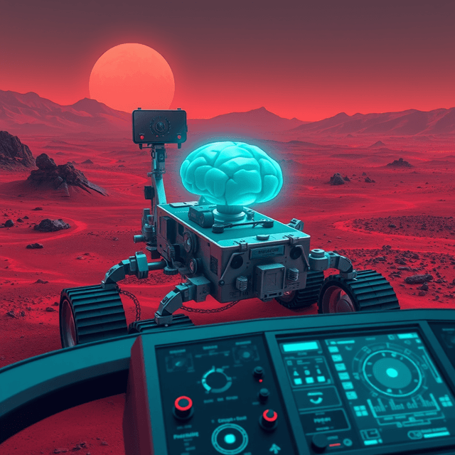 AI Just Learned to Drive on Mars, and Humans Are Apparently Too Slow